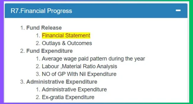 Financial Progress Report